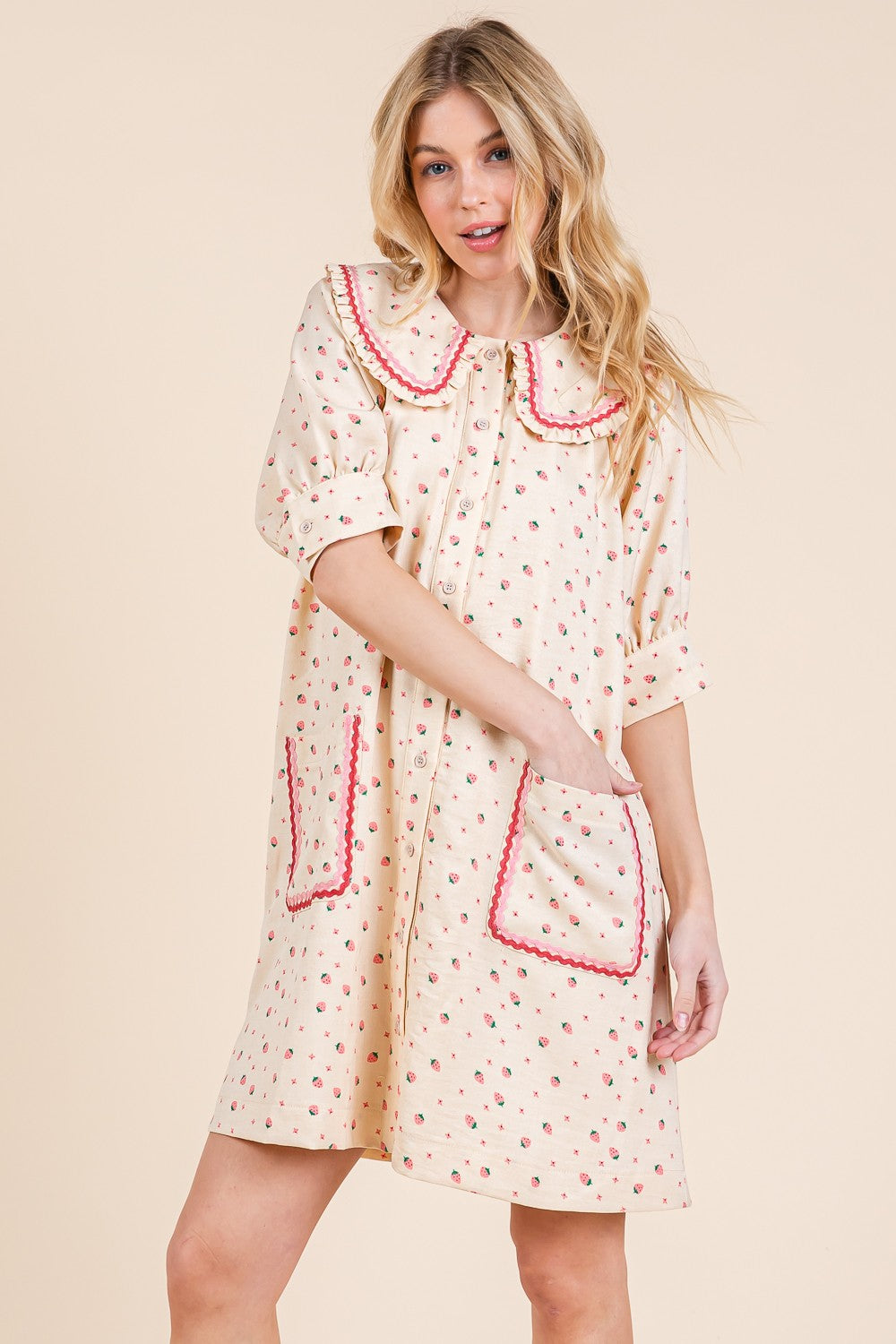 Pippin Strawberry Dress