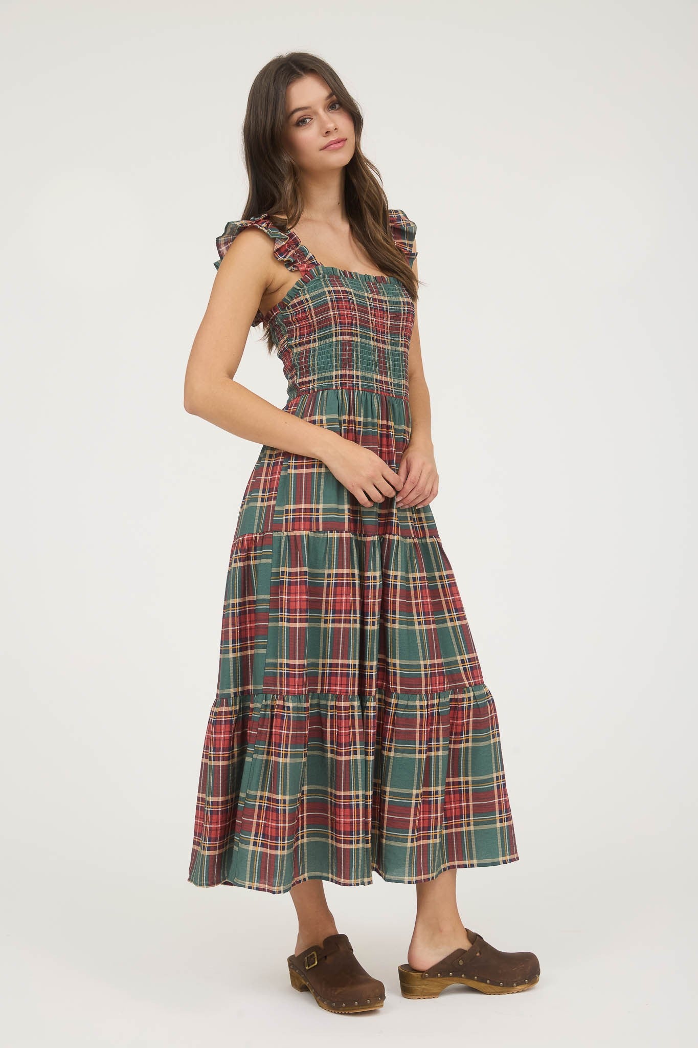 Belinda Plaid Dress