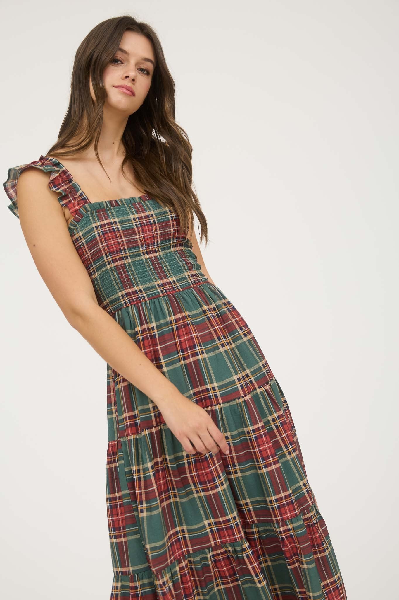 Belinda Plaid Dress