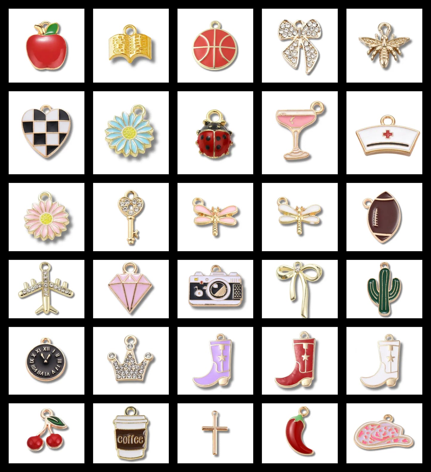 Charm Keeper Necklace with Charms Bundle