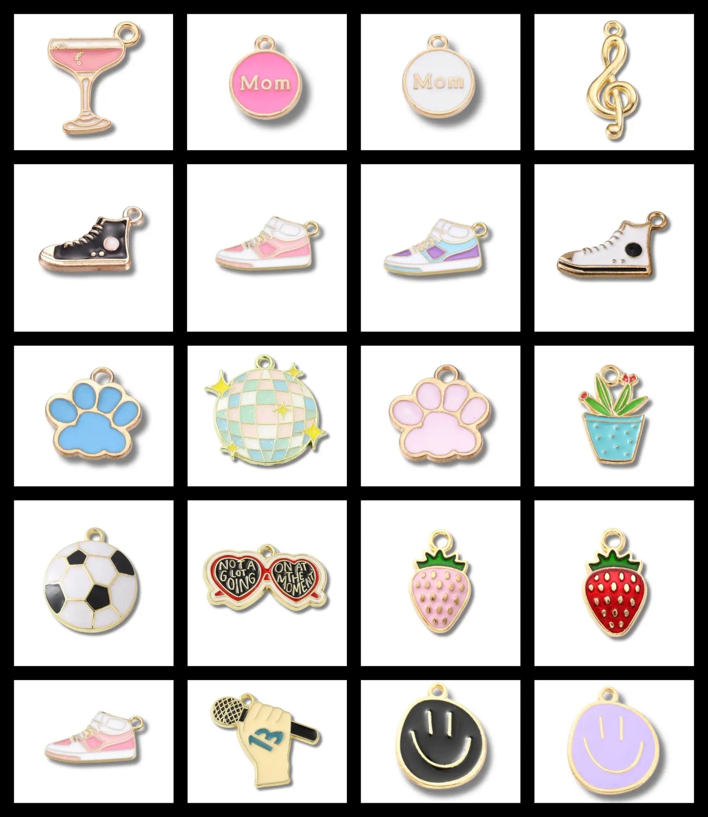Necklace Bundle with Charms
