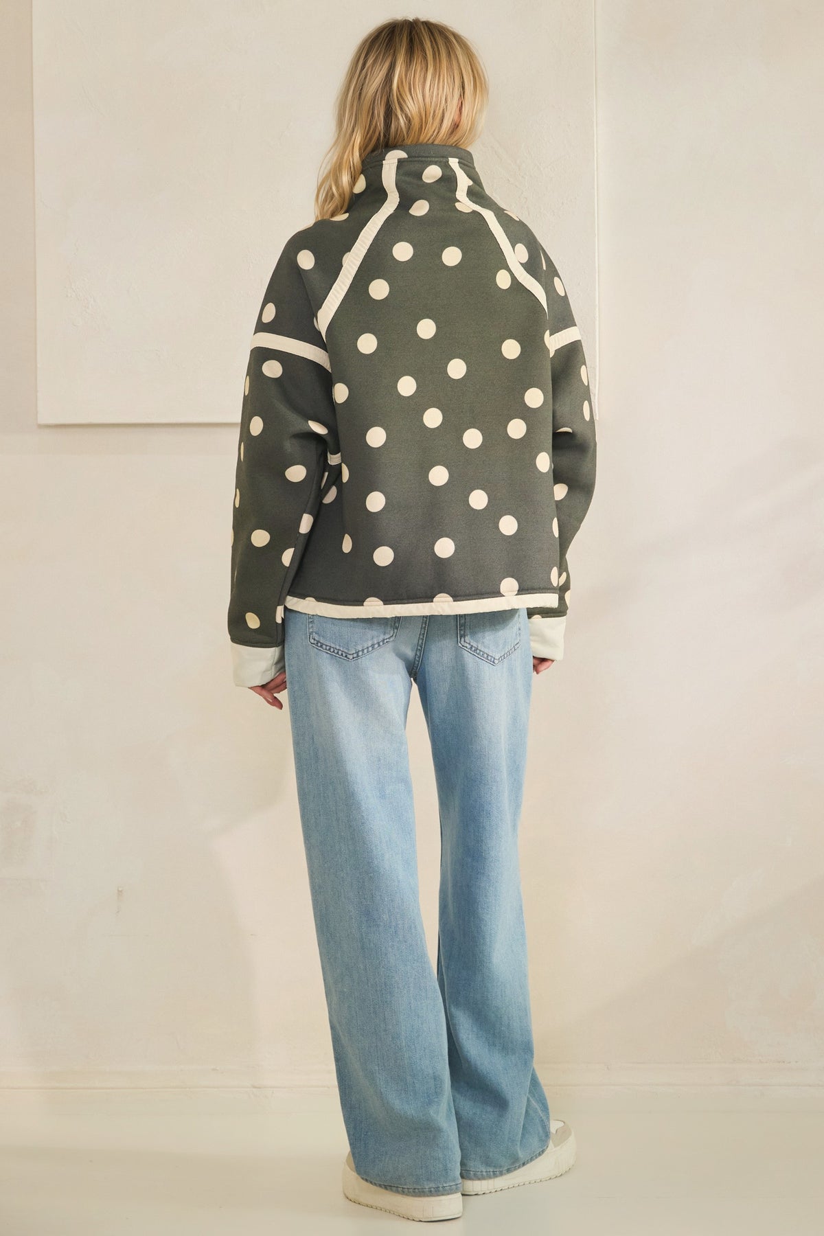 Ginger Polka Dot Pullover