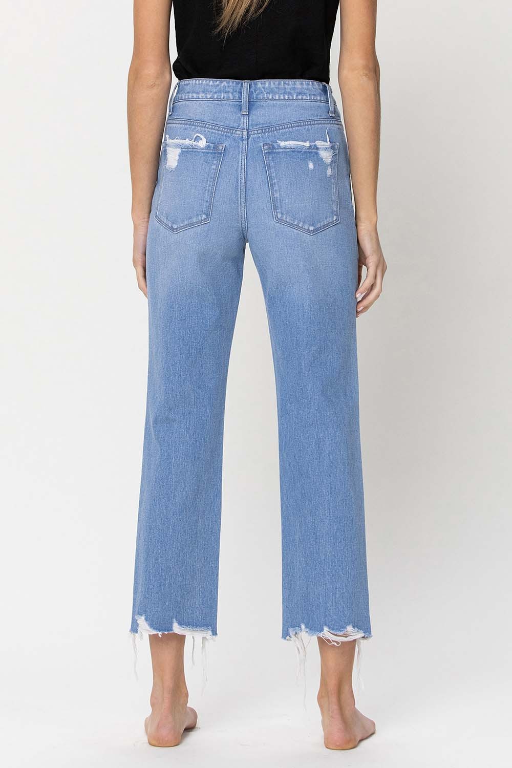 Mulan High Rise Straight Jean