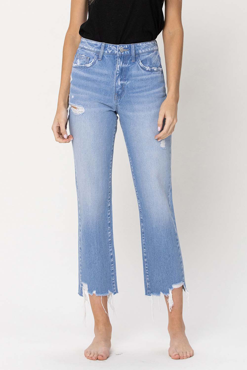 Mulan High Rise Straight Jean