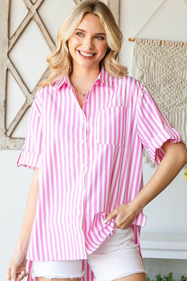 Kyler Striped Blouse