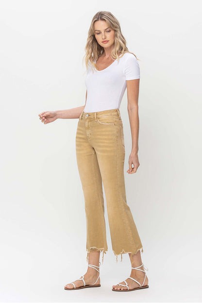 Fauna High Rise Crop Jeans