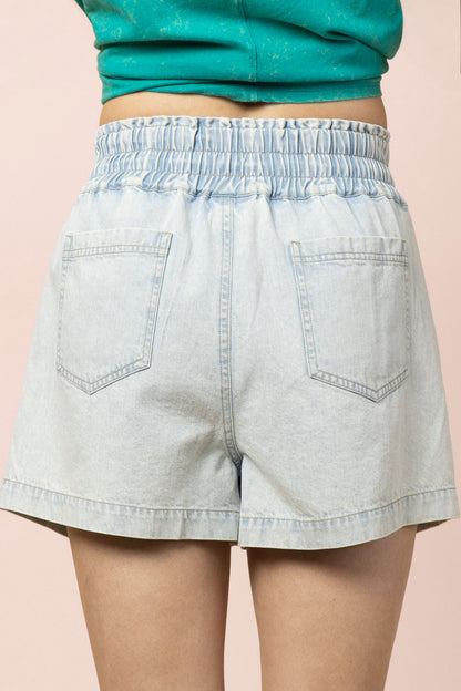 Judith Chambray Shorts