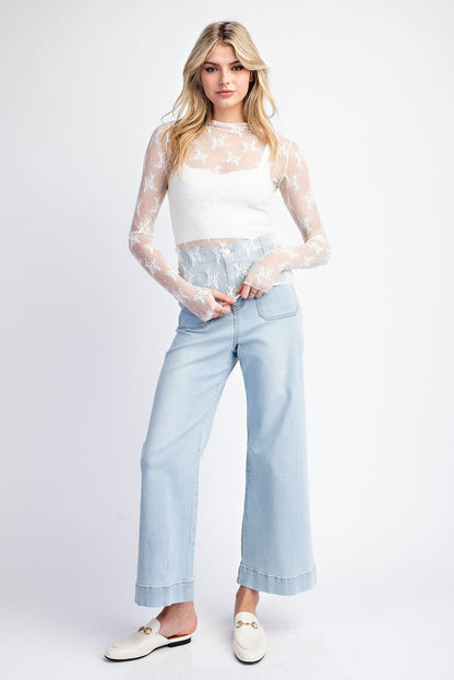 Mayson Lace Top