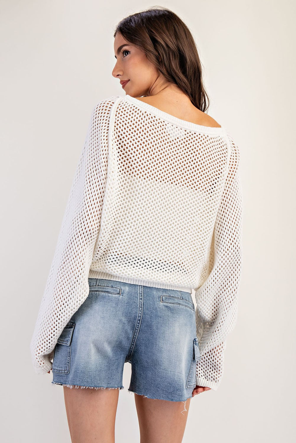 Lolah Crochet Sweater