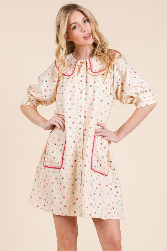 Pippin Strawberry Dress