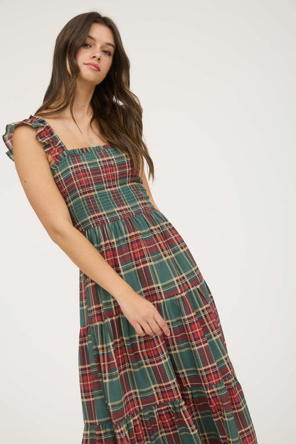 Belinda Plaid Dress