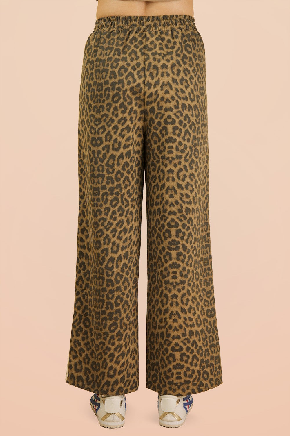 Merrick Animal Print Track Pants