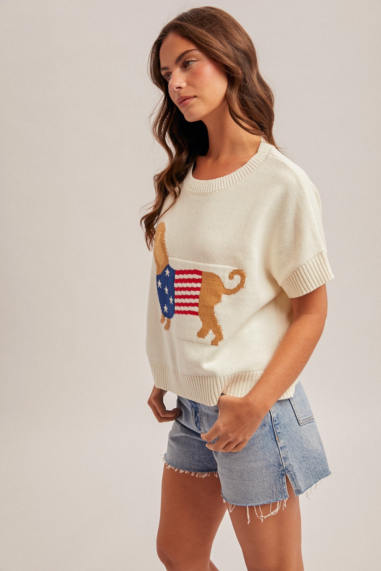 American Dog Blouse