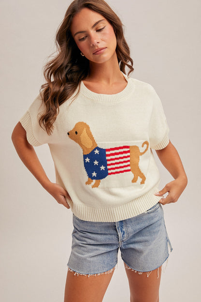 American Dog Blouse