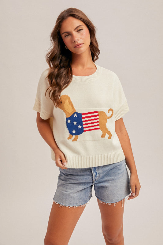 American Dog Blouse