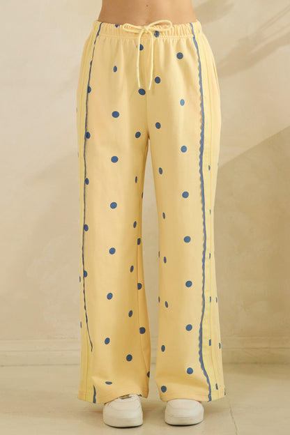 Arturo Polka Dot Sweatpants