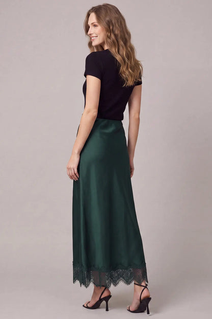 Juelz Satin Skirt