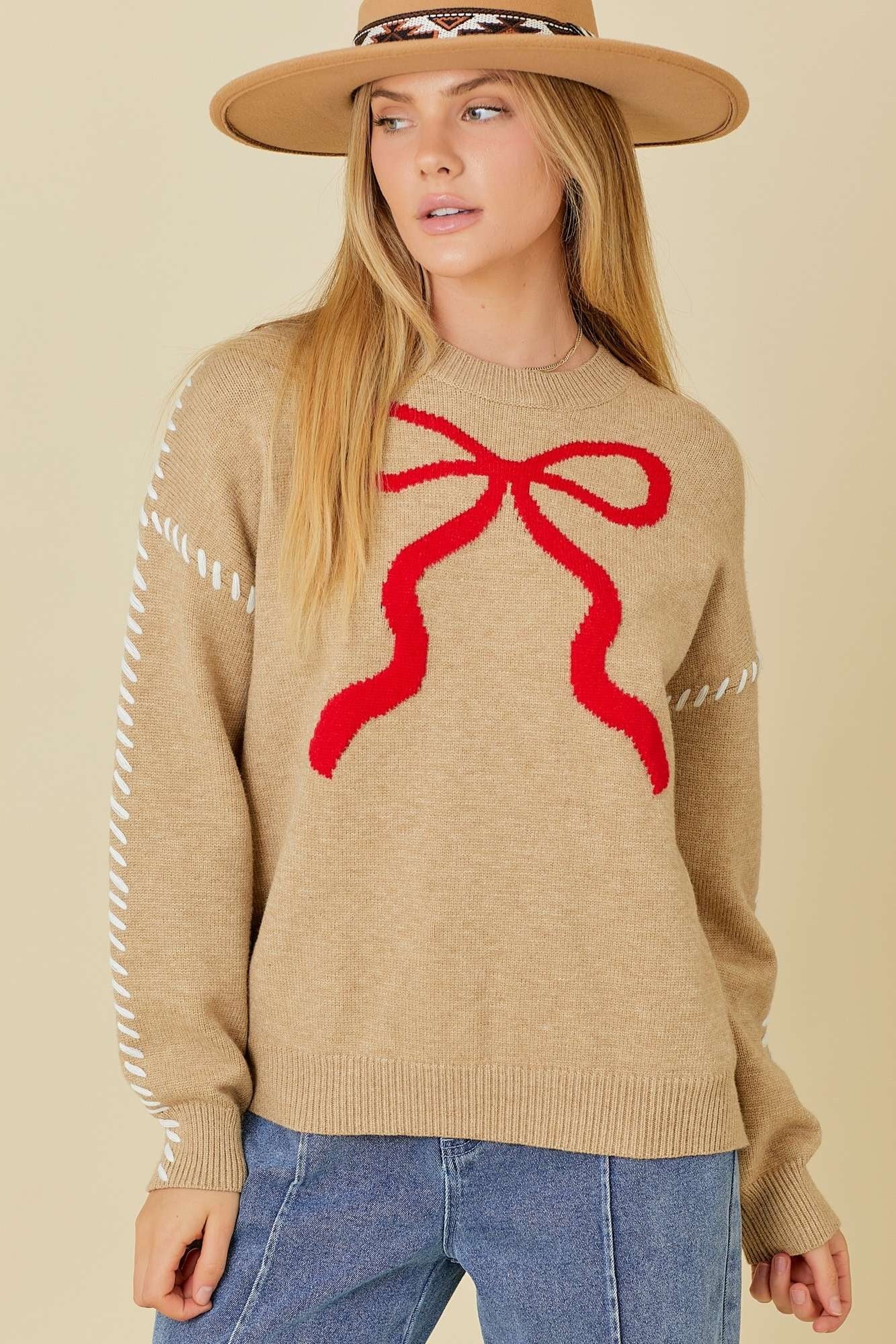 Slagle Bow Sweater