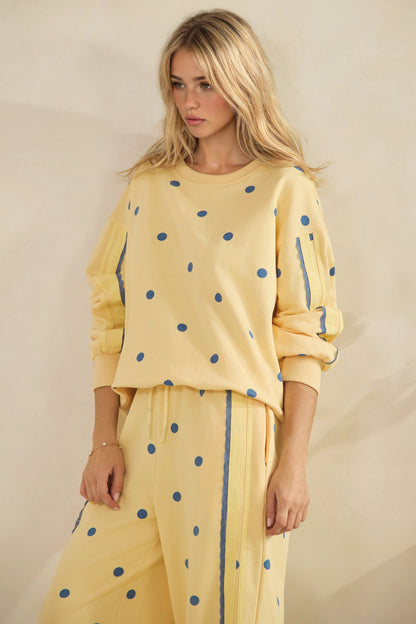 Callen Polka Dot Sweatshirt