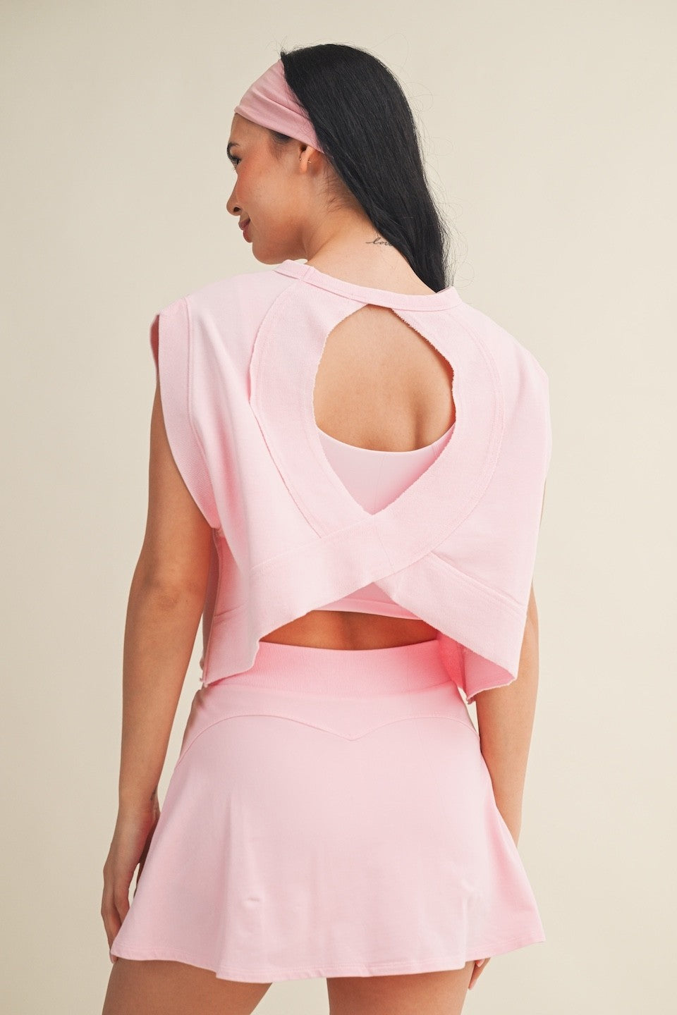 Macie Open Back Top