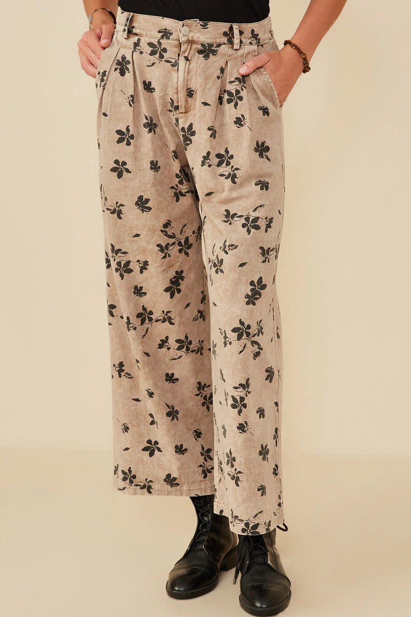 Ginna Floral Printed Pants