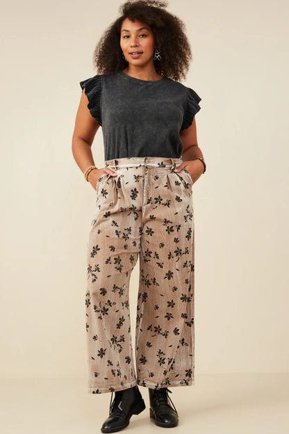 Ginna Floral Printed Pants