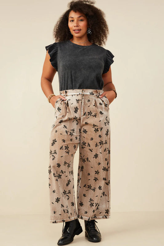 Ginna Floral Printed Pants