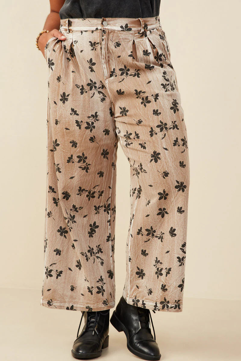 Ginna Floral Printed Pants