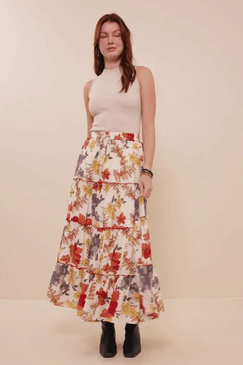 Valley Tiered Skirt