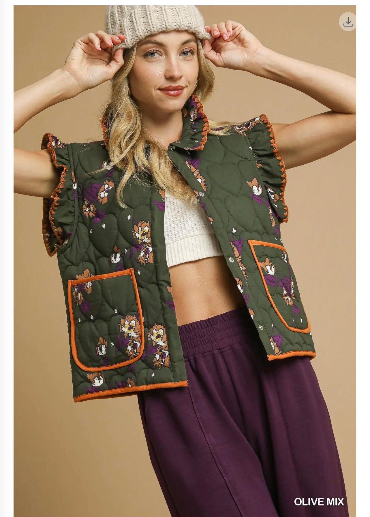 Lyanna Quilted Vest